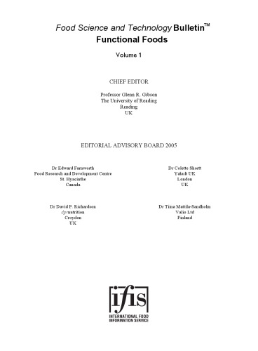 ﻿بولتن علوم و فناوری غذایی: غذاهای کاربردی. جلد 2