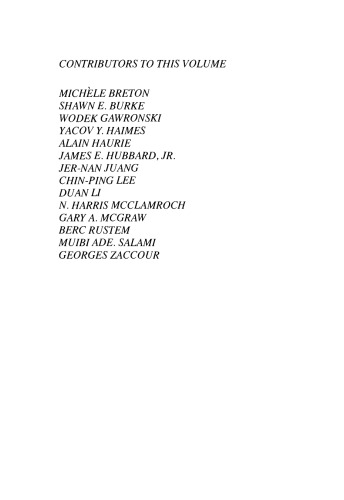 ﻿پیشرفت در دینامیک و کنترل سیستم های مقیاس بزرگ