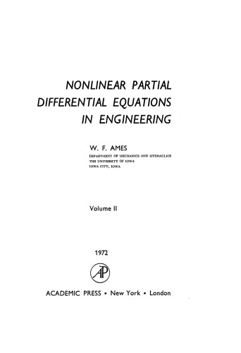 ﻿معادلات دیفرانسیل جزئی غیرخطی در مهندسی