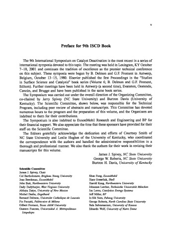 ﻿غیرفعال سازی کاتالیست 2001، مجموعه مقالات نهمین سمپوزیوم بین المللی