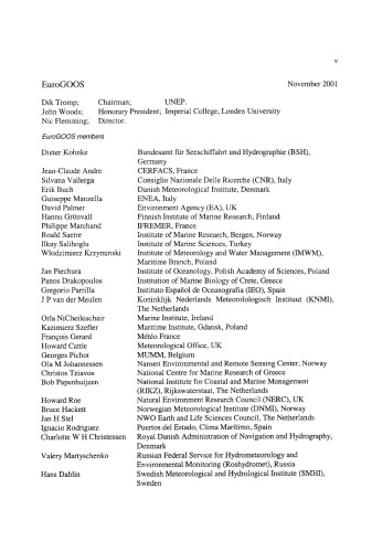 ﻿اقیانوس شناسی عملیاتی: پیاده سازی در مقیاس های اروپایی و منطقه ای، مجموعه مقالات دومین کنفرانس بین المللی Eurogoos