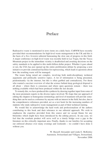 ﻿دفع عمیق زمین شناسی زباله های رادیواکتیو