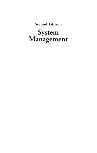 مدیریت سیستم: برنامه ریزی ، هویت سازمانی و استقرار ، چاپ دوم