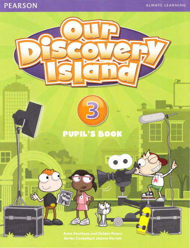 کتاب کشف ما سطح 3 دانش آموزان جزیره Discovery Island به علاوه پین ​​کد