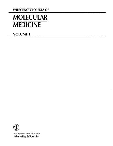 دائرcالمعارف پزشکی مولکولی ویلی