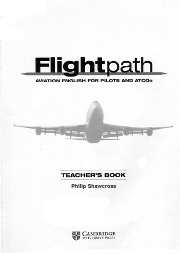 Flightpath: کتاب هوایی انگلیسی برای خلبانان و کتاب دانشجویان ATCO با سی دی های صوتی