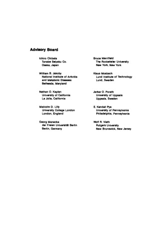 ﻿بیوشیمی کاربردی و مهندسی زیستی. فناوری آنزیم