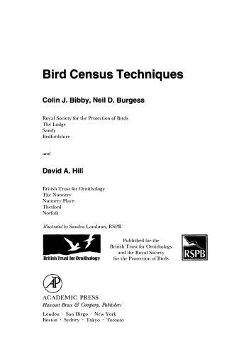 تکنیک های سرشماری پرندگان