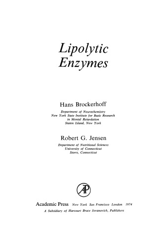 ﻿آنزیم های لیپولیتیک