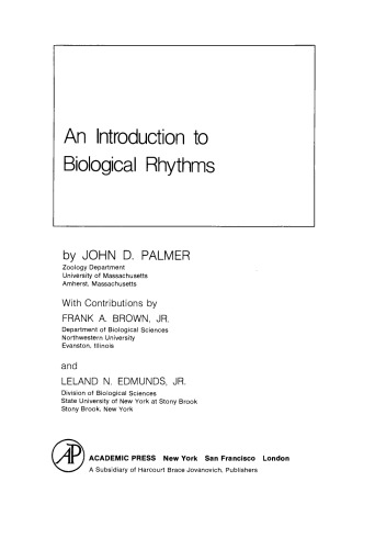 ﻿مقدمه ای بر ریتم های بیولوژیکی
