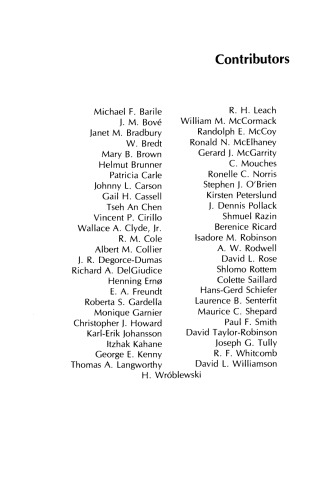 ﻿روش ها در مایکوپلاسمولوژی خصوصیات مایکوپلاسما