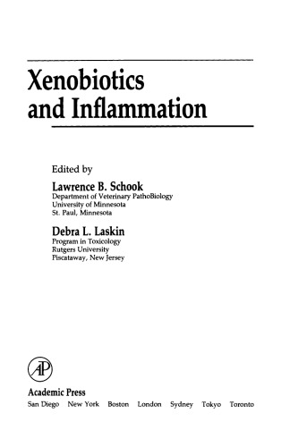 ﻿زنوبیوتیک ها و التهاب نقش سیتوکین ها و عوامل رشد