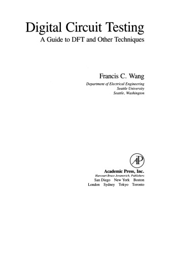 ﻿تست مدار دیجیتال راهنمای DFT و سایر تکنیک ها