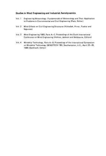 ﻿فن آوری Windship. مجموعه مقالات سمپوزیوم بین المللی در فن آوری Windship (WINDTECH '85)، ساوتهمپتون، بریتانیا، 24-25 آوریل، 1985