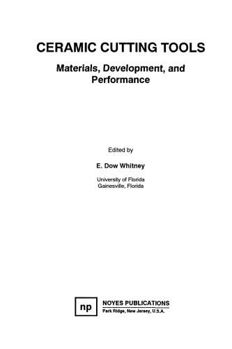 ﻿ابزار برش سرامیک. مواد، توسعه و عملکرد