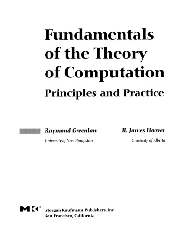 ﻿مبانی نظریه محاسبات: اصول و عمل