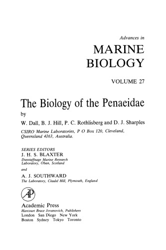 ﻿زیست شناسی Penaeidae