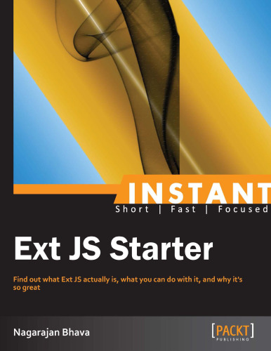 ﻿Instant Ext JS Starter