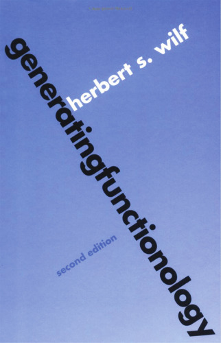 generatingfunctionology ، ویرایش دوم