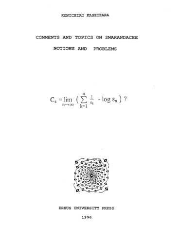 ﻿نظرات و موضوعات مربوط به مفاهیم و مشکلات Smarandache