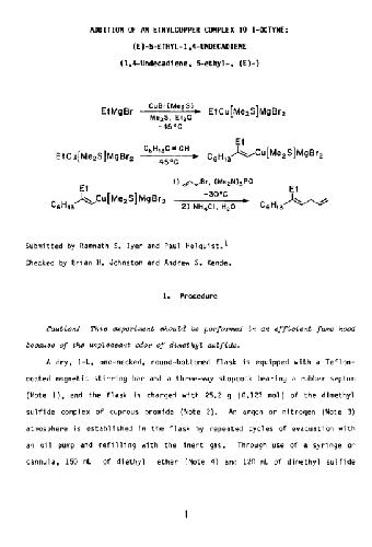 ﻿Organic Syntheses انتشار سالانه روشهای رضایت بخش