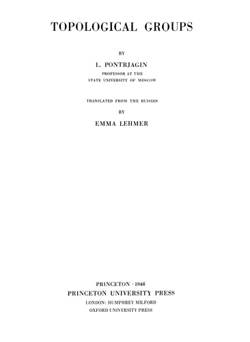 ﻿گروه های توپولوژیکی