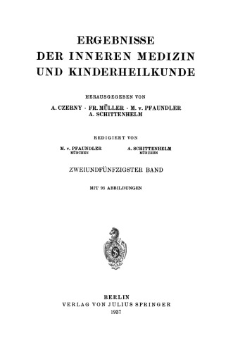 نتایج طب داخلی و اطفال: جلد پنجاه و دوم