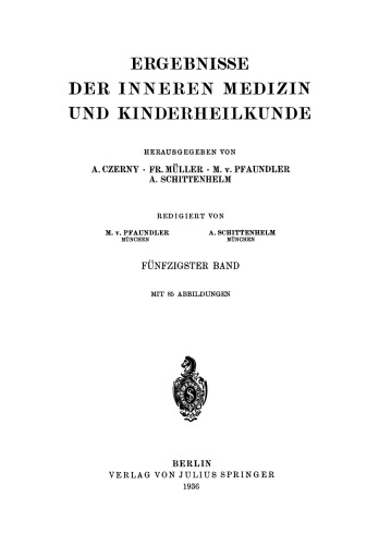 نتایج طب داخلی و کودکان: دوره پنجاه و یکم