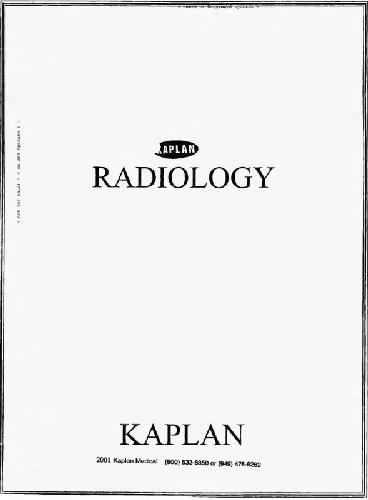 ﻿Kaplan USMLE مرحله 2: رادیولوژی