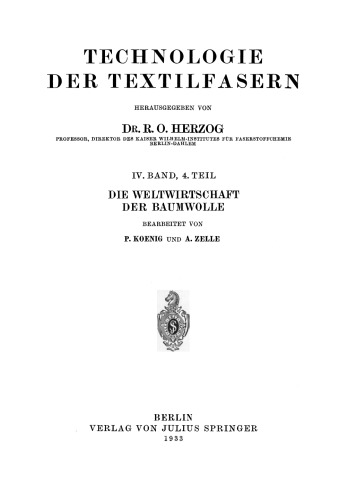 اقتصاد جهانی پنبه