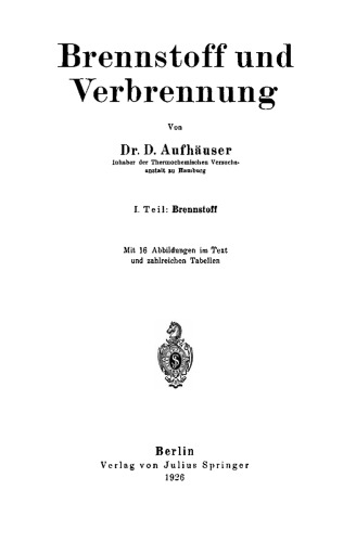 سوخت و احتراق: قسمت اول: سوخت