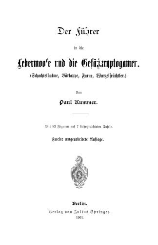 پیشرو در کبد و کریپتوگم های عروقی: اسب اسبی ، کلوپ ، سرخس ، محصولات ریشه