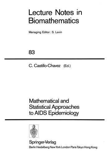 ﻿رویکردهای ریاضی و آماری به اپیدمیولوژی ایدز