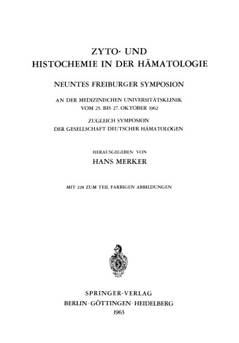 سیتوشیمی و هیستوشیمی در خون شناسی