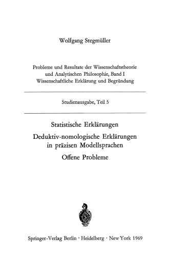 ﻿توضیحات آماری توضیحات قیاسی-نامولوژیکی در زبانهای مدل دقیق مسائل باز