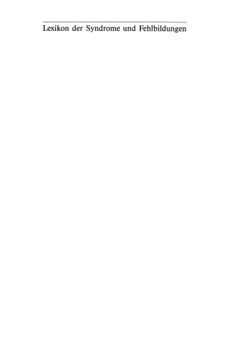 واژه نامه سندرم ها و ناهنجاری ها: علل ، ژنتیک و خطرات