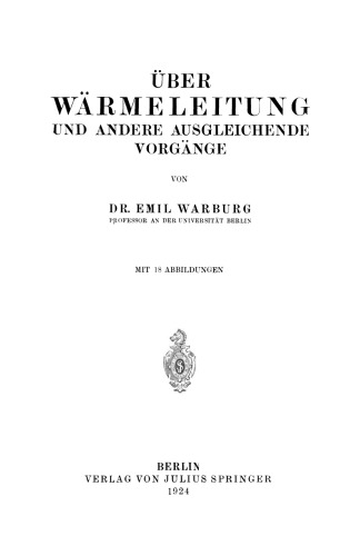 درباره هدایت گرما و سایر فرایندهای متعادل سازی