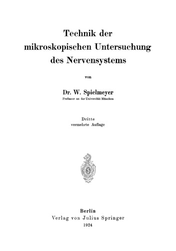 تکنیک معاینه میکروسکوپی سیستم عصبی