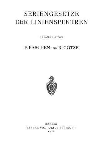 ﻿قوانین سری طیف های خطی