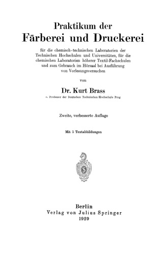 کارآموزی در رنگ آمیزی و چاپ: برای آزمایشگاههای شیمیایی و فنی دانشکده های فنی و دانشگاه ها ، آزمایشگاههای شیمیایی مدارس عالی نساجی و برای استفاده در سالن سخنرانی هنگام انجام سخنرانی