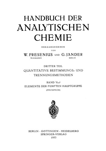 عناصر گروه پنجم اصلی: تعیین فسفر اسید فسفریک در مواد بیولوژیکی
