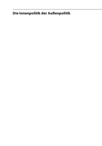 ﻿سیاست داخلی سیاست خارجی: ائتلاف بزرگ، 