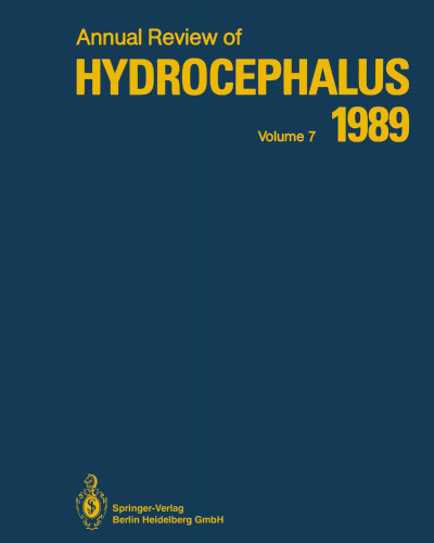 بررسی سالانه Hydrocephalus: دوره 7 1989