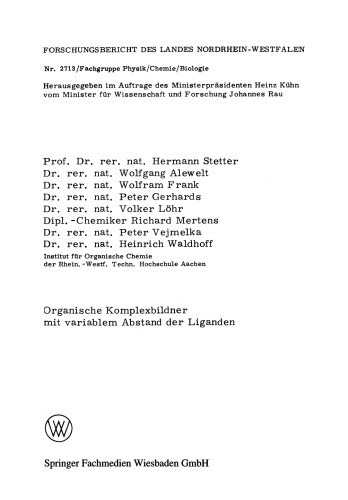 ﻿عوامل کمپلکس آلی با فاصله متغیر بین لیگاندها