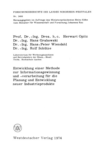 تهیه روشی برای کسب اطلاعات و پردازش اطلاعات برای برنامه ریزی و توسعه محصولات جدید صنعتی