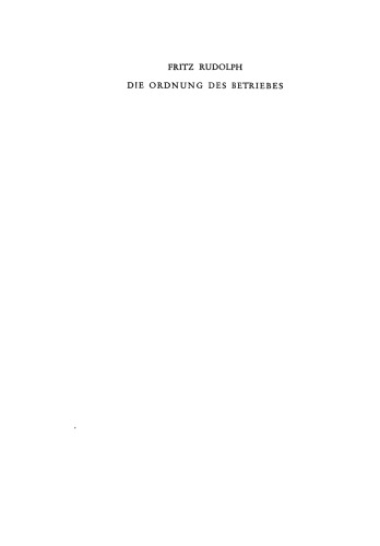 سازمان شرکت: از نظر اتحادیه های آلمان پس از سال 1945