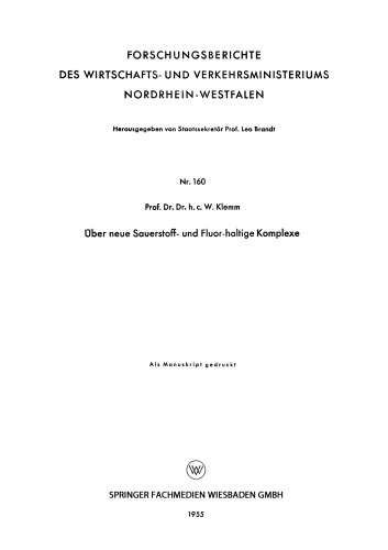 درباره مجتمع های جدید حاوی اکسیژن و فلوئور