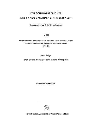 دومین برنامه شش ساله پرتغالی