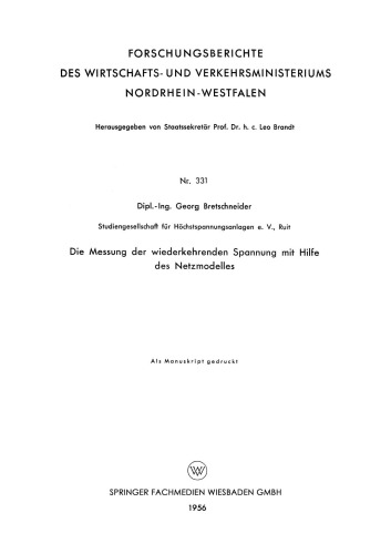 اندازه گیری ولتاژ تکرار شونده با استفاده از مدل شبکه