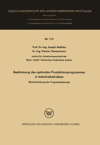 تعیین برنامه تولید بهینه در شرکت های صنعتی: منطقی سازی برنامه ریزی برنامه